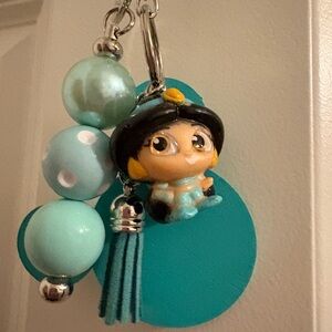 Cute Princess Jasmine Keychain/Bag Charm